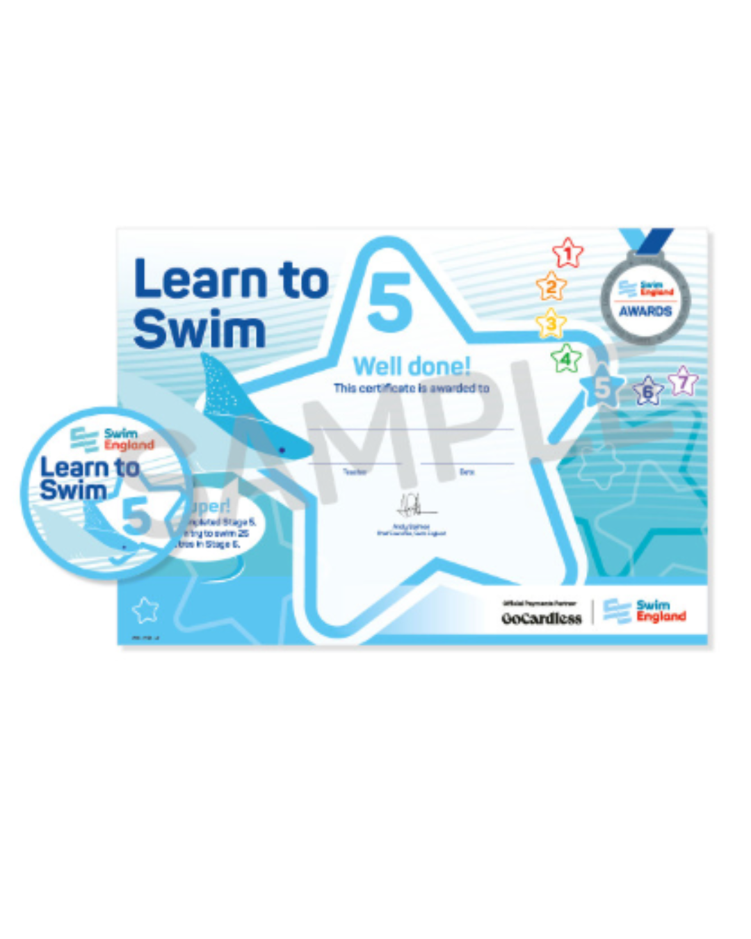 Stage 5 Certificate and Badge