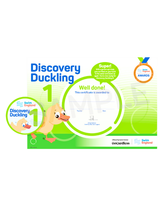 Discovery Ducklings 1 Certificate and Badge