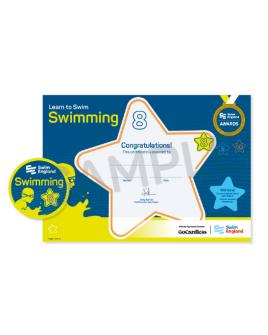 Stage 8 Certificate and Badge