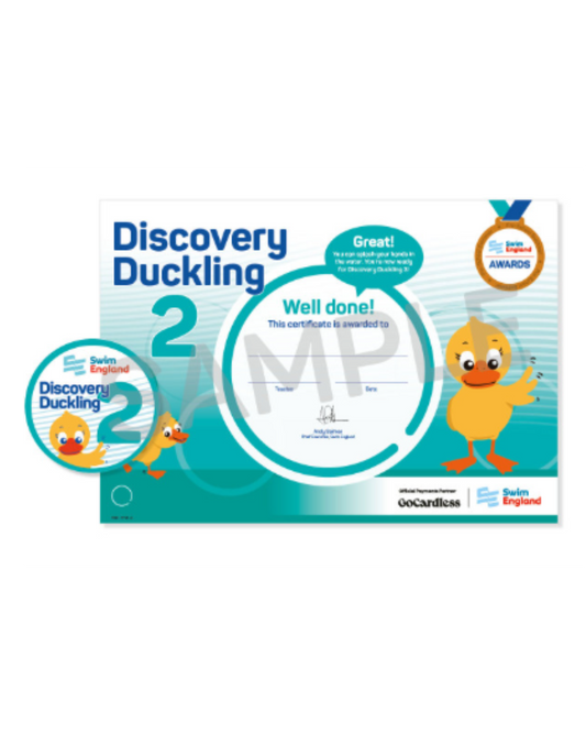 Discovery Ducklings 2 Certificate and Badge