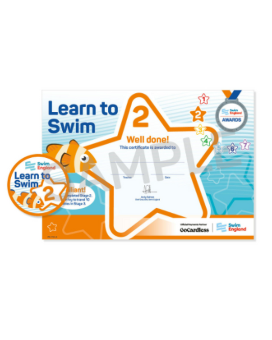 Stage 2 Certificate and Badge